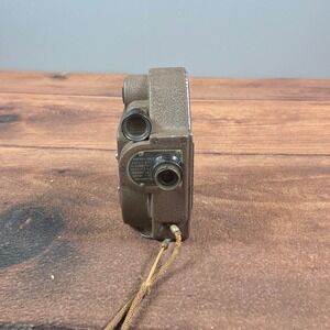 Revere Model 88 Movie Camera 8mm Brown Good Vintage Wollensak Lens Wind Up
